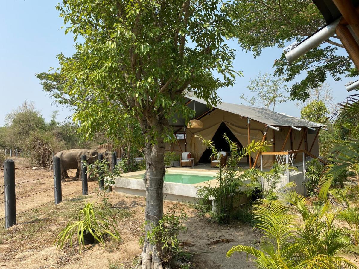 Elephant View Camp Ban Huai Thawai Exterior photo