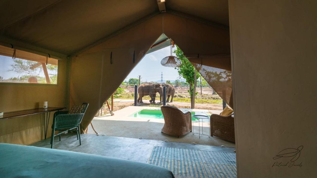 Elephant View Camp Ban Huai Thawai Exterior photo